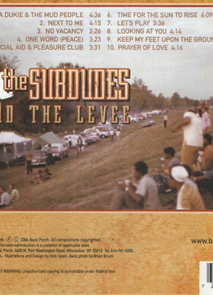 The Subdudes : Behind The Levee (CD, Album)