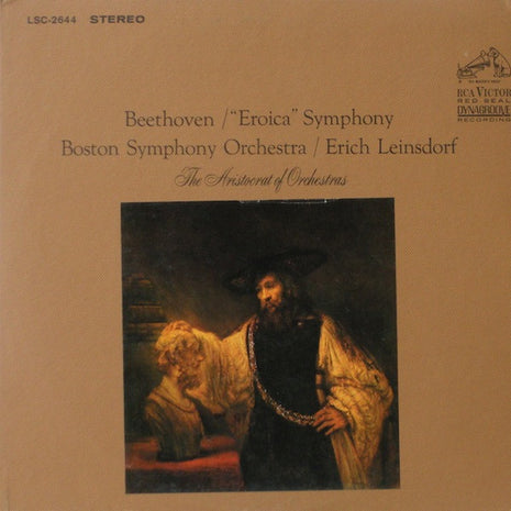 Ludwig van Beethoven - Boston Symphony Orchestra / Erich Leinsdorf : "Eroica" Symphony (LP, Album)