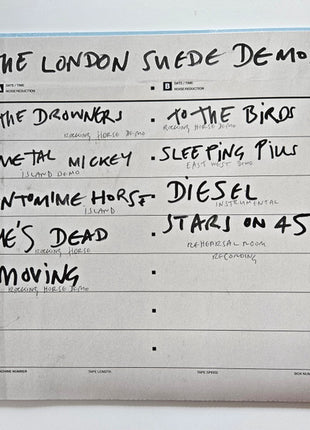 Suede : The London Suede Demos (LP, RSD, Ltd, Cle)