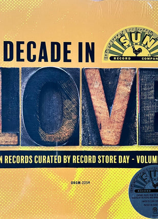 Various : A Decade In Love: Sun Records Curated By Record Store Day - Volume 10 (LP, RSD, Comp)