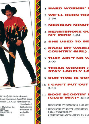 Brooks & Dunn : Hard Workin' Man (CD, Album, Club)