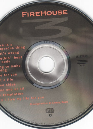 FireHouse (2) : 3 (CD, Album)