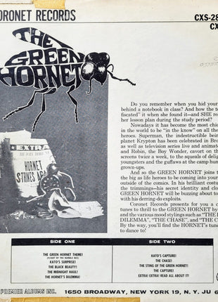 Unknown Artist : The Green Hornet (LP, Album)