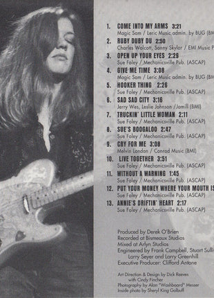 Sue Foley : Without A Warning (CD, Album)