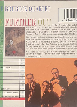 The Dave Brubeck Quartet : Time Further Out:  Miro Reflections (CD, Album, RE, RM)