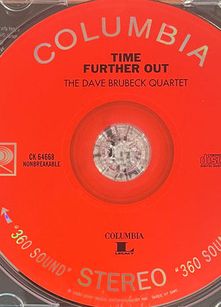 The Dave Brubeck Quartet : Time Further Out:  Miro Reflections (CD, Album, RE, RM)
