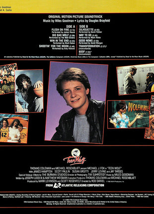 Various : Teen Wolf (Original Motion Picture Soundtrack) (LP, Comp)