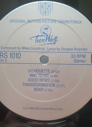 Various : Teen Wolf (Original Motion Picture Soundtrack) (LP, Comp)