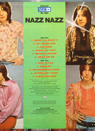 Nazz : Nazz Nazz (LP, Album, PR )