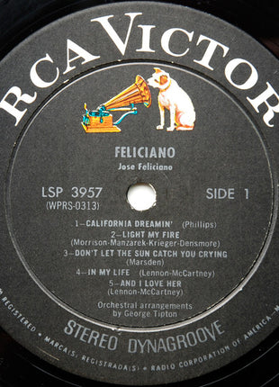 José Feliciano : Feliciano! (LP, Album, Roc)