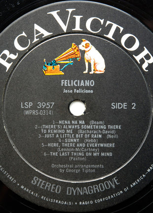 José Feliciano : Feliciano! (LP, Album, Roc)