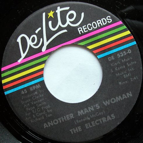 The Electras (2) : Another Man's Woman / Nothing In The World (7")