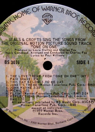 Seals & Crofts : Seals & Crofts Sing The Songs From The Original Motion Picture Sound Track "One On One" (LP, Album, Ter)