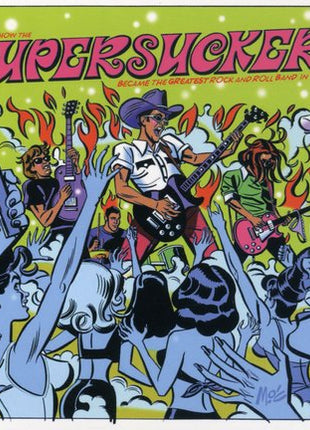 the album cover for The Supersuckers - Greatest Rock & Roll Band in the World