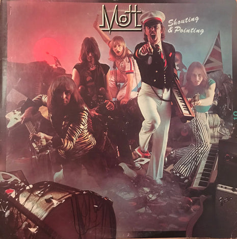 Mott (3) : Shouting And Pointing (LP, Album, Pit)