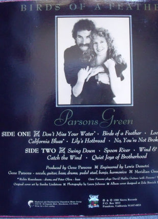 Parsons Green : Birds Of A Feather (LP, Album)