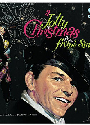 the album cover for Frank Sinatra - A Jolly Christmas From Frank Sinatra [Limited Edition LP]