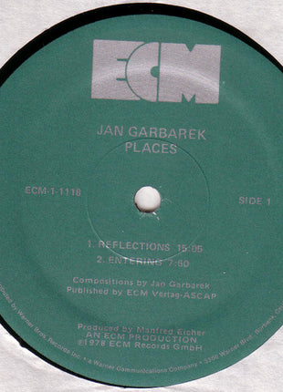 Jan Garbarek : Places (LP, Album)