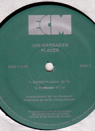 Jan Garbarek : Places (LP, Album)