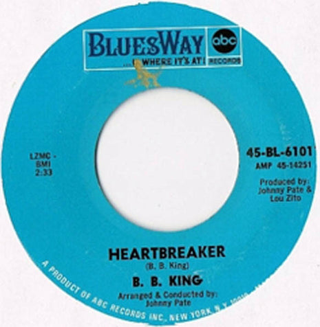 B.B. King : Heartbreaker (7", Single)
