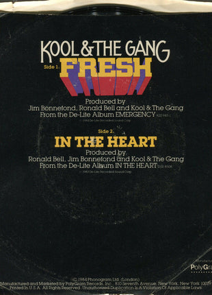 Kool & The Gang : Fresh / In The Heart (7", Single, Styrene, 19 )