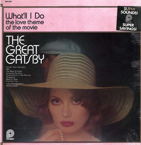 High Society Swing Band : The Great Gatsby & Music Of The Jazz Age (LP)