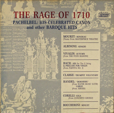 Various : The Rage Of 1710 (LP, Comp)
