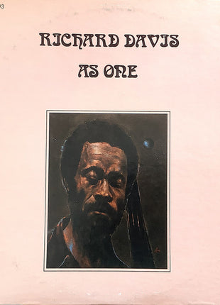 Richard Davis (2) : As One (LP, Album, Blu)