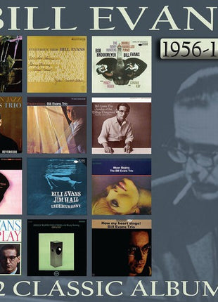 the album cover for Bill Evans - 12 Classic Albums: 1956-62