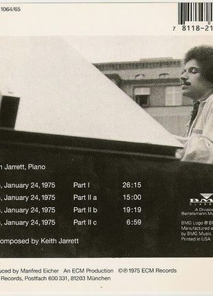 Keith Jarrett : The Köln Concert (CD, Album, RE)
