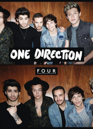 the album cover for One Direction - Four