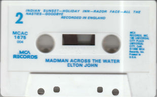 Elton John : Madman Across The Water (Cass, Album, RE, Blu)