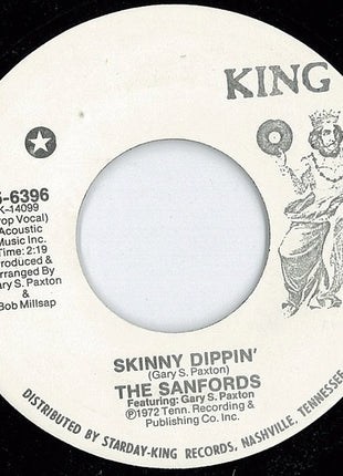The Sanfords Featuring Gary S. Paxton* : Skinny Dippin' (7", Promo)