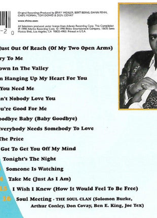 Solomon Burke : The Very Best Of Solomon Burke (CD, Comp, RE, RM, WEA)