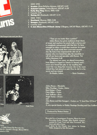 Jethro Burns : Live (LP, Album)