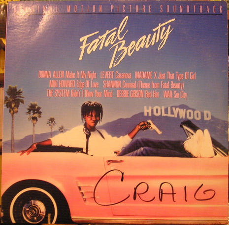 Various : Fatal Beauty (Original Motion Picture Soundtrack) (LP, Album)