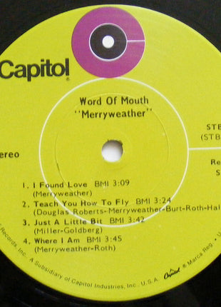 Neil Merryweather : Word Of Mouth (2xLP, Album, Scr)