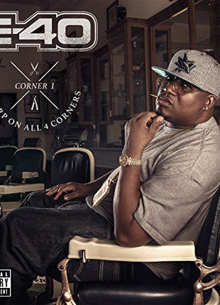 the album cover for E-40 - Sharp on All 4 Corners: Corner 1