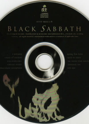 Black Sabbath : Cross Purposes (CD, Album)