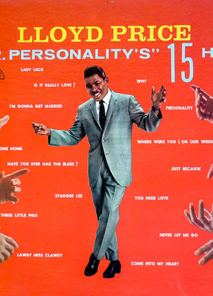 Lloyd Price : "Mr Personality's" 15 Hits (LP, Album, Comp, Mono)