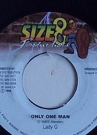 Lady G : Only One Man (7", Single)