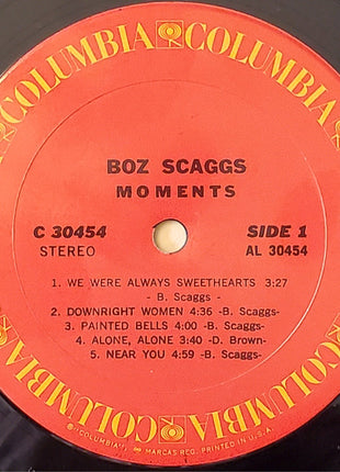 Boz Scaggs : Moments (LP, Album, Pit)