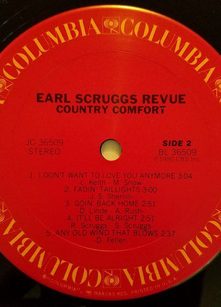 Earl Scruggs Revue : Country Comfort (LP)