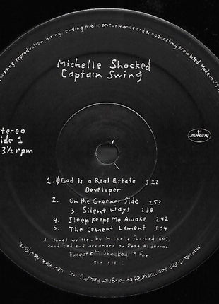 Michelle Shocked : Captain Swing (LP, Album, SRC)