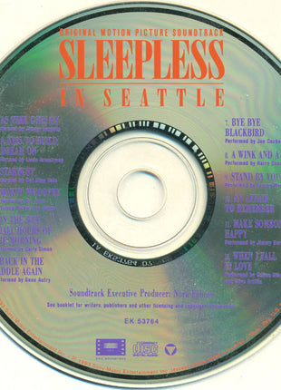 Various : Sleepless In Seattle (Original Motion Picture Soundtrack) (CD, Comp, RE)