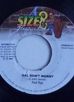 Red Rat : Gal Don't Worry (7", Single)