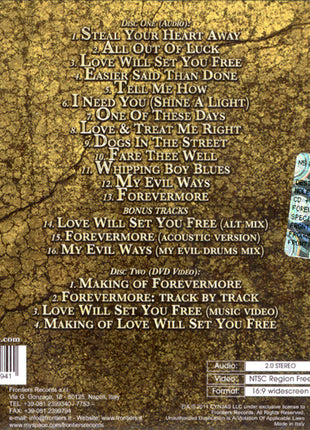 Whitesnake : Forevermore (CD, Album + DVD-V, NTSC, All + S/Edition, Dig)