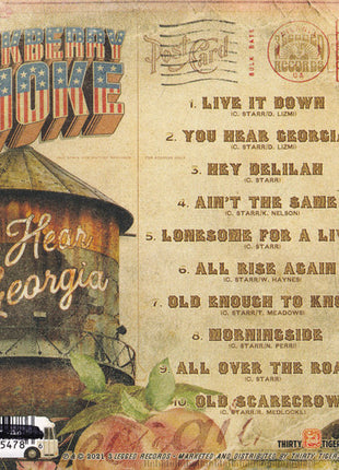 Blackberry Smoke : You Hear Georgia (CD, Album, ADS)