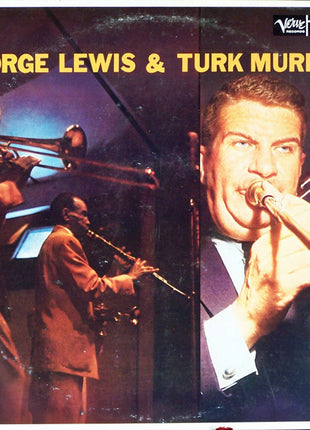 George Lewis (2) & Turk Murphy : At Newport (LP, Album, Mono, RE)