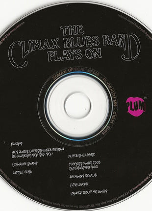 Climax Blues Band : Plays On (CD, Album, RE)